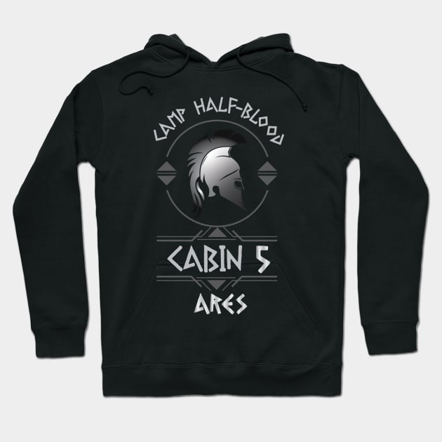 Cabin #5 in Camp Half Blood, Child of Ares – Percy Jackson inspired design Hoodie by NxtArt